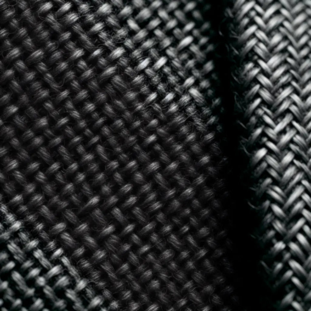 Prémium öltöny szövetének közeli képe