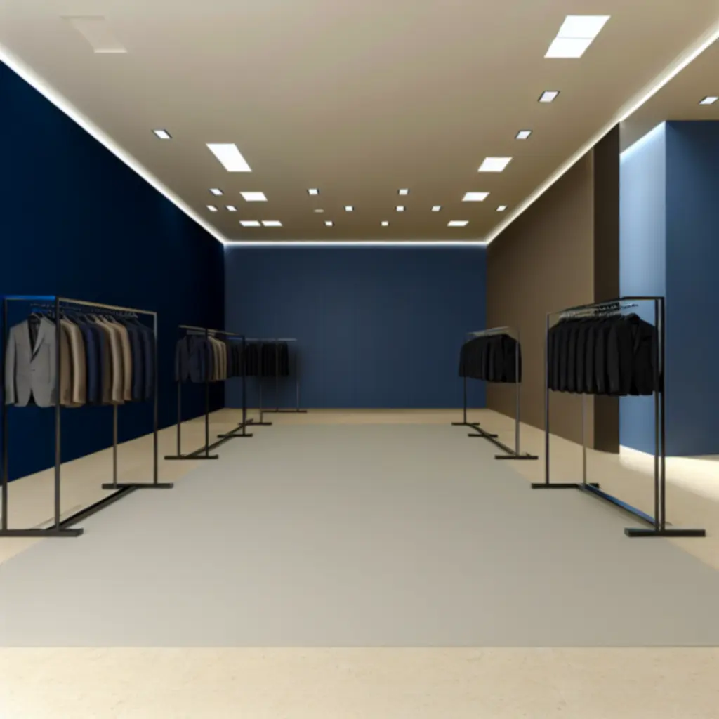 Minimalista divat bemutatóterem