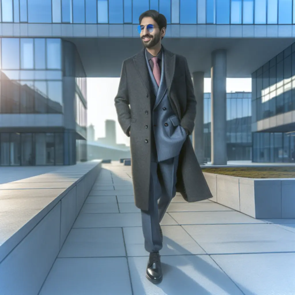 Szofisztikált városi férfi divat